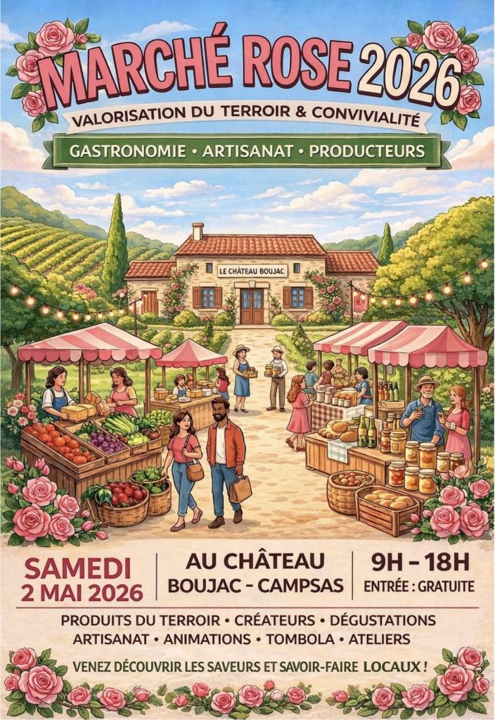 Portes ouvertes Château Boujac, 2 mai 2026
