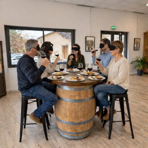 dégustation à l'aveugle - Château Boujac - AOP Fronton